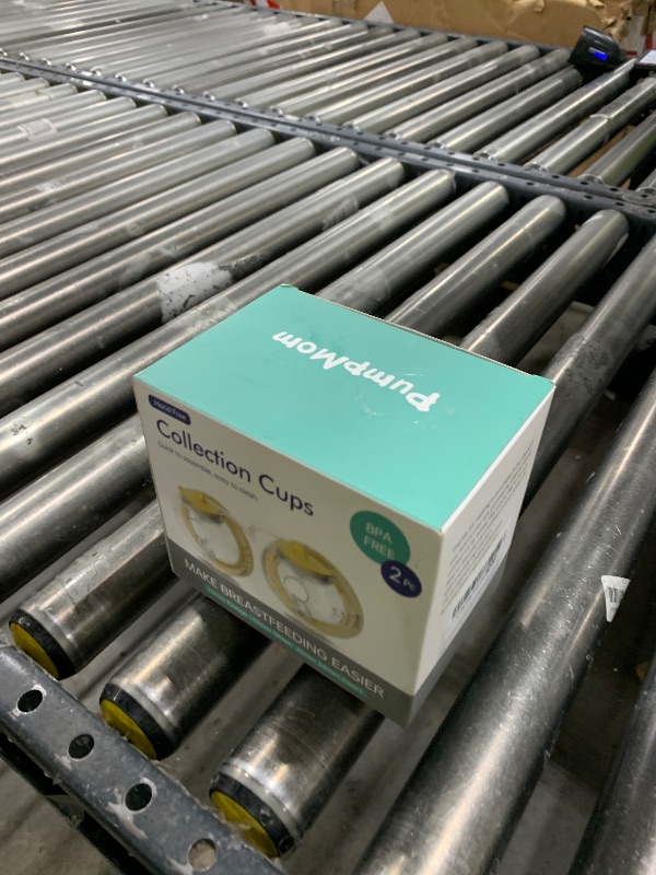 Photo 1 of Hands-Free Collection Cups for Medela Breast Pumps - Only Compatible with Freestyle Flex/Swing Maxi/Solo Pump Parts, Includes 27mm Flange + 17/19/21/24mm Inserts