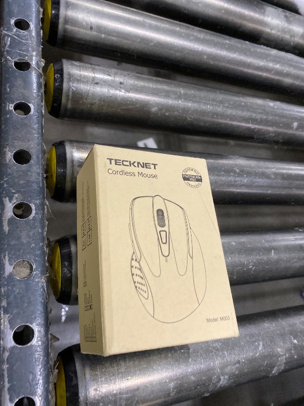 Photo 1 of TECKNET Wireless Mouse, 2.4G Ergonomic Optical Mouse, Computer Mouse for Laptop, PC, Computer, Chromebook, Notebook, 6 Buttons, 24 Months Battery Life, 2600 DPI, 5 Adjustment Levels