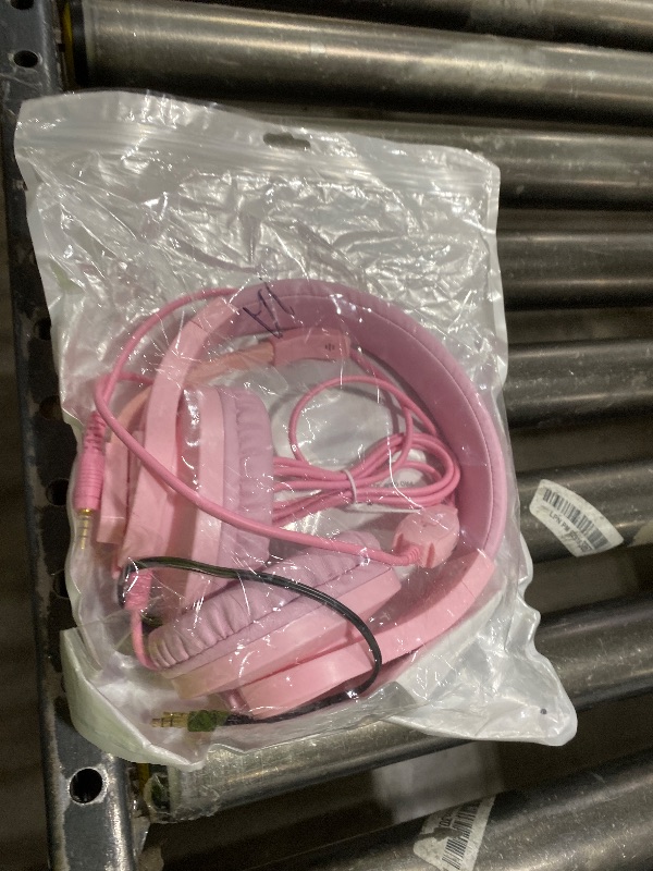 Photo 1 of BlueFire Kids Headphones for Online School, Children, Teens, Boys, Girls, 3.5mm Stereo Over-Ear Gaming Headphone with Microphone and Volume Control for PS4, PS5, New Xbox One?Pink?