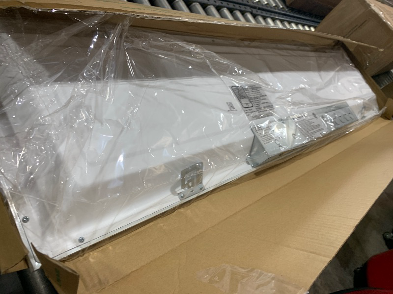 Photo 1 of Lithonia Lighting CPX 1x4 LED Flat Panel Light, 1 Ft. x 4 Ft. LED Light Panel, Ceiling Lighting Fixture, 2500/3200/4000 Adjustable Lumens, 3500K/4000K/5000K Switchable CCT, Smooth Satin Lens, White