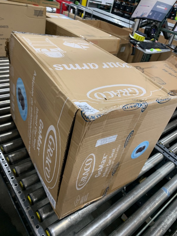 Photo 1 of Graco Gomax Infant Car Seat, Ace, Lightweight, Reclining Rear Facing Car Seat Installs with or Without a Base