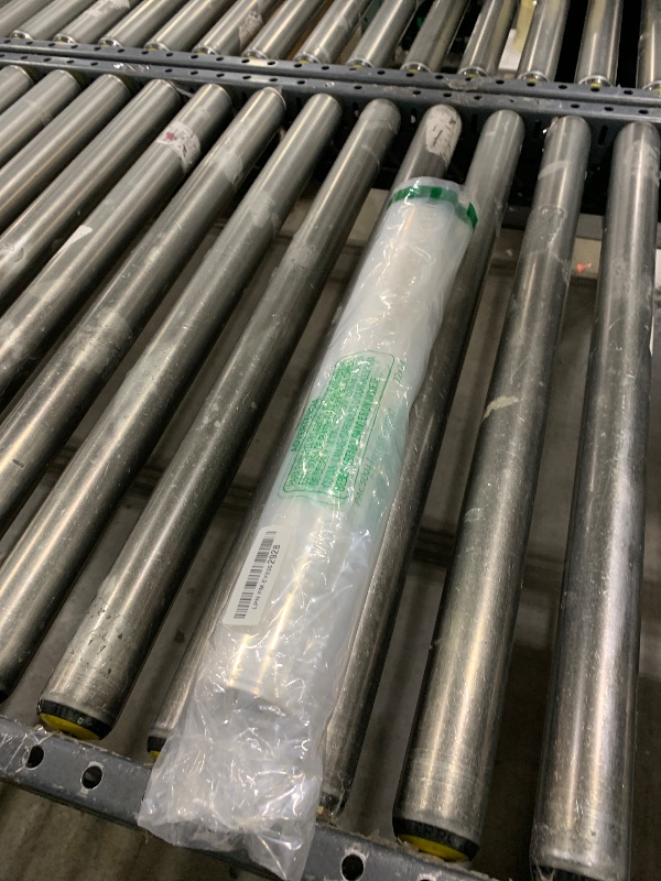 Photo 1 of Mauproy 34 In x 100 Ft Clear Cellophane Wrap Roll, Extra Wide, 2.5 Mil Thick Transparent Wrapping Paper with Irregular White Dot for Baskets, Flower Bouquets, Gifts, Treats (34" Fold into 17")