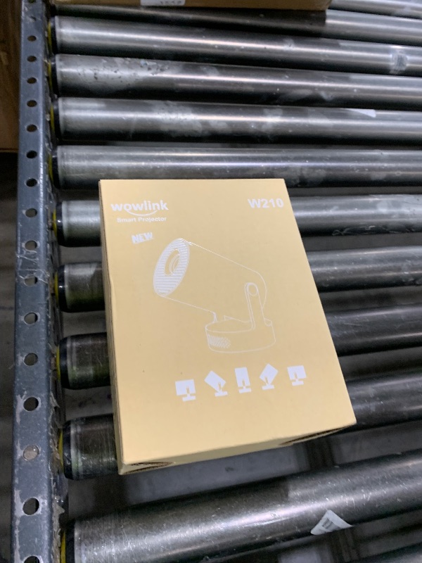 Photo 1 of [Built-in Apps & 2025 Upgraded] Mini Projector with WiFi 6 and Bluetooth 5.4 Support 4K 1080P Auto Keystone 180° Rotatable Projector Portable Compatibile with HDMI/TV Stick/Memory Stick/Laptop, Black