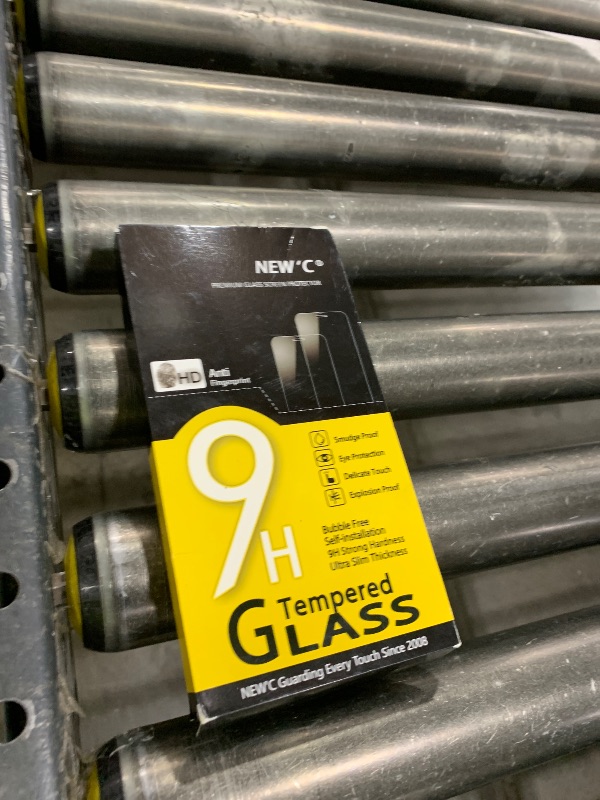 Photo 1 of NEW'C 3 Pack Designed for iPhone 17, 17 Pro, iPhone 16 Pro Screen Protector (6.3 inches), Enhanced Tempered Glass Protection 