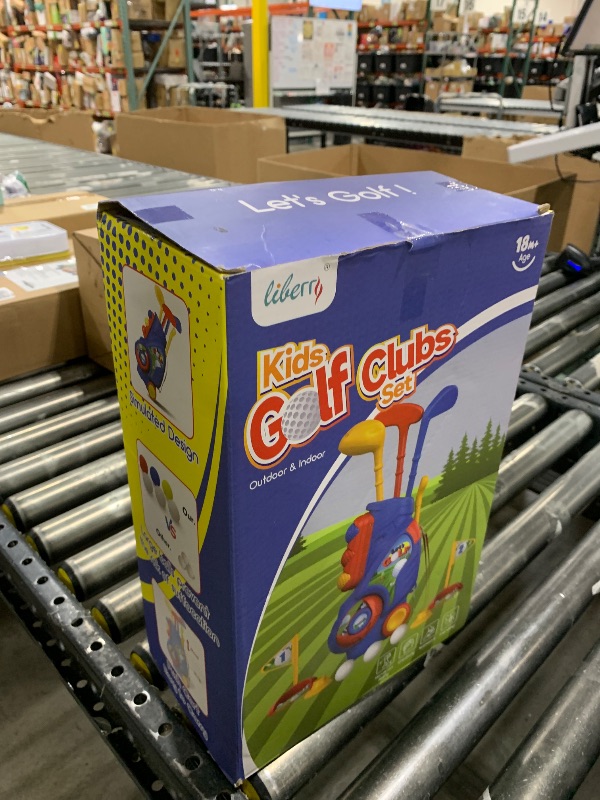Photo 1 of Liberry Toddler Golf Set, Upgraded Kids Golf Cart with Unique Shoulder Strap Design