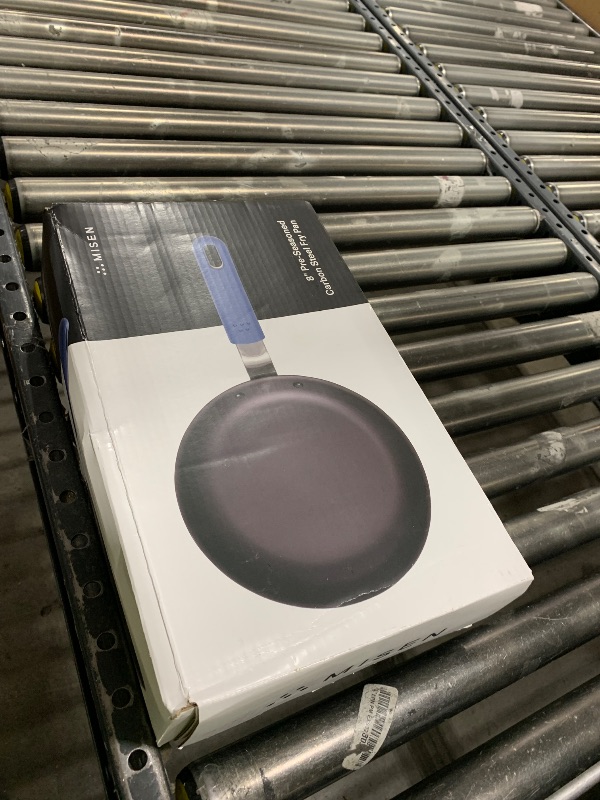 Photo 1 of Misen 8 Inch Pre-Seasoned Carbon Steel Fry Pan – Lightweight, Even Heating, Heat Retention – Oven Safe to 500°F – Ideal for Searing, Sautéing, and Frying – Versatile Durable, Easy to Clean