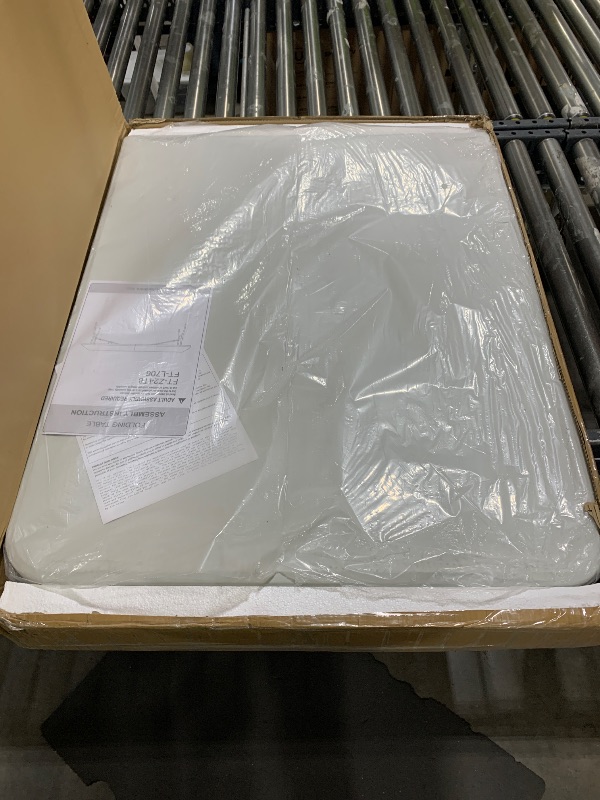 Photo 1 of Folding Tables, 6 Foot Folding Table with Handle and Steel Legs