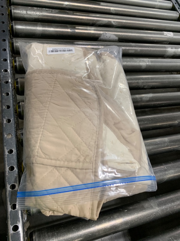 Photo 1 of Ameritex Waterproof Nonslip Recliner Cover Stay in Place, Dog Chair Cover Furniture Protector, Ideal Recliner Slipcovers for Pets and Kids (Beige, 23")