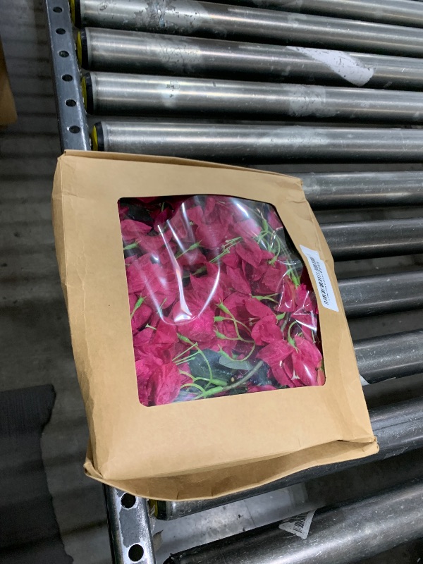 Photo 1 of IPOPU 5.9 Ft Artificial Bougainvillea Flowers Garland 2PCS Fake Silk Bougainvillea Vines Long Plant Faux Bougainvillea Wreaths