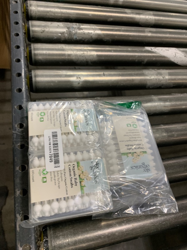 Photo 1 of Sky Organics - Organic Baby Cotton Swabs, 180 ct. - Ultra Soft Baby Safe Tips - Strong & Durable - Hypoallergenic - Chlorine Free - Natural, Vegan & Cruelty Free - Skin Care & Baby Care