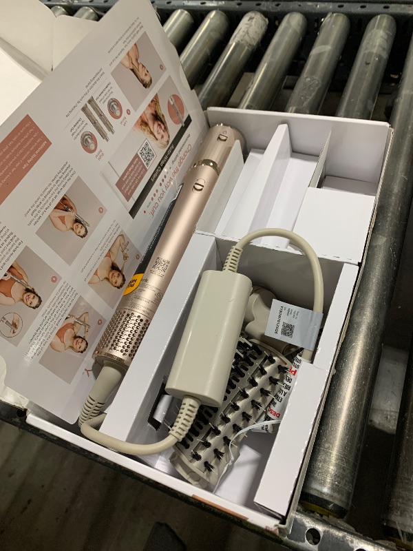 Photo 1 of Shark HD430 FlexStyle Air Styling & Drying System, Powerful Hair Dryer Brush & Multi-Styler with Auto-Wrap Curlers, Paddle Brush, Oval Brush, Concentrator Attachment, Stone
