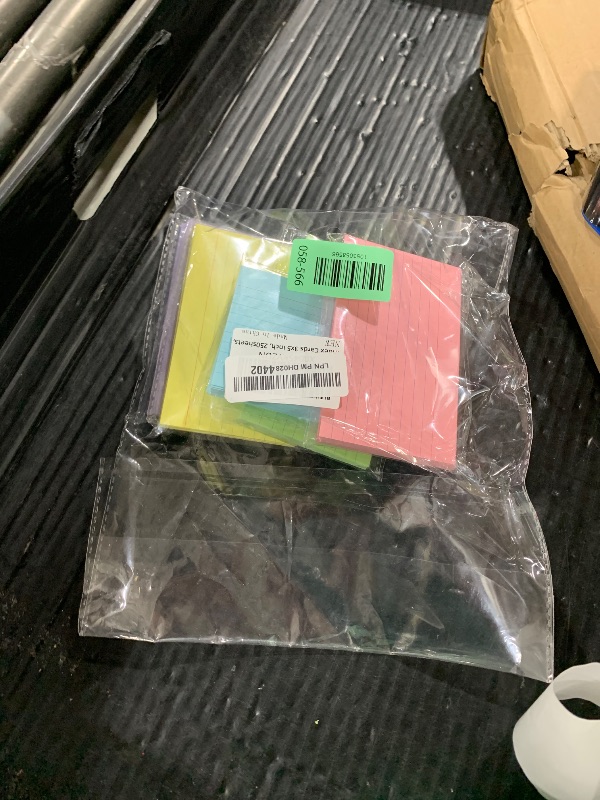 Photo 1 of Index Cards 3x5 Inch, 250sheets, Flash Cards,Ruled Lined Colored Note Cards Paper For Studying, Schools Supplies, College, Office And Home Organization, Note Taking Supplies