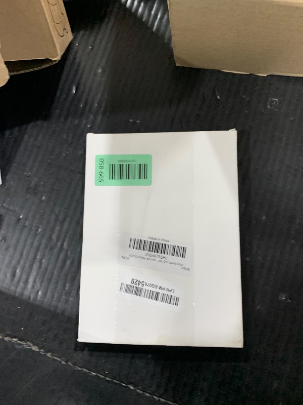 Photo 1 of 100PCS Baby Shower Clothespins Games Boy Plastic Clothes Pin with Storage Bag Mini Blue Pin Bulk 1.4 inch for Party Decorations, DIY Crafts