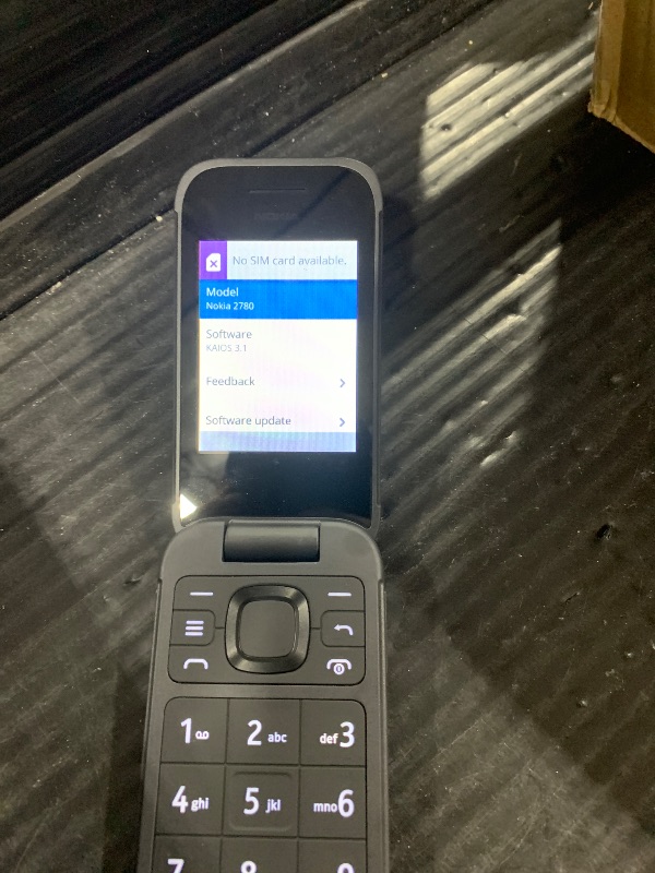 Photo 1 of Nokia 2780 Flip | Unlocked | Universally Compatible with All Mobile Carriers | Black