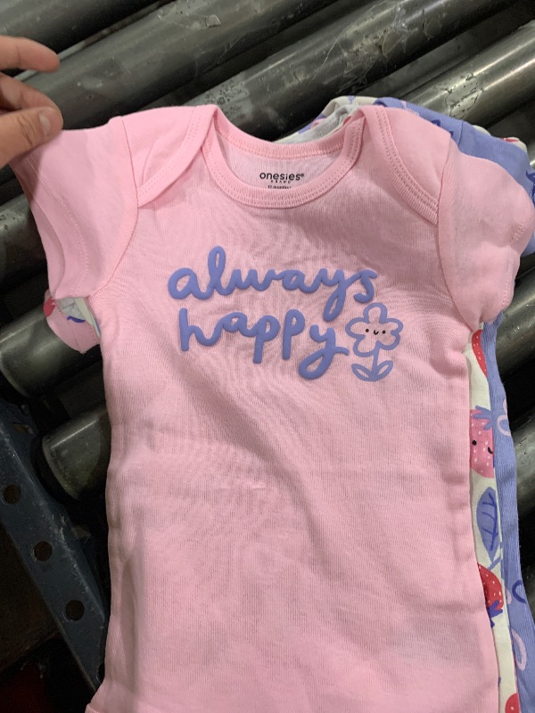 Photo 1 of Onesies Brand baby-girls 8-pack Short Sleeve Mix & Match Bodysuits