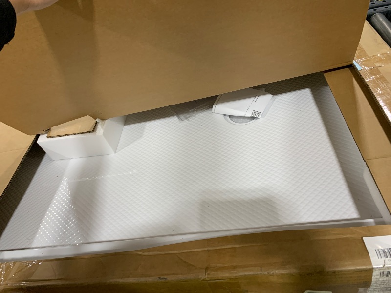 Photo 1 of DreamLine SlimLine 36 in. D x 60 in. W x 2 3/4 in. H Right Drain Single Threshold Shower Base in White, DLT-1136602