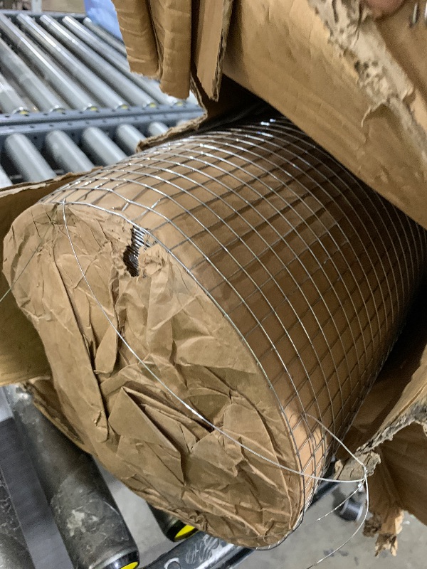Photo 1 of Hardware Cloth 48inx100ft 1/2 Inch Galvanized, Chicken Wire Fence Chicken Rabbit Snake cage Wire Fence Mesh Roll,Garden Plant Welded Metal Wire Fence,Poultry Animal Netting cage Screen.
