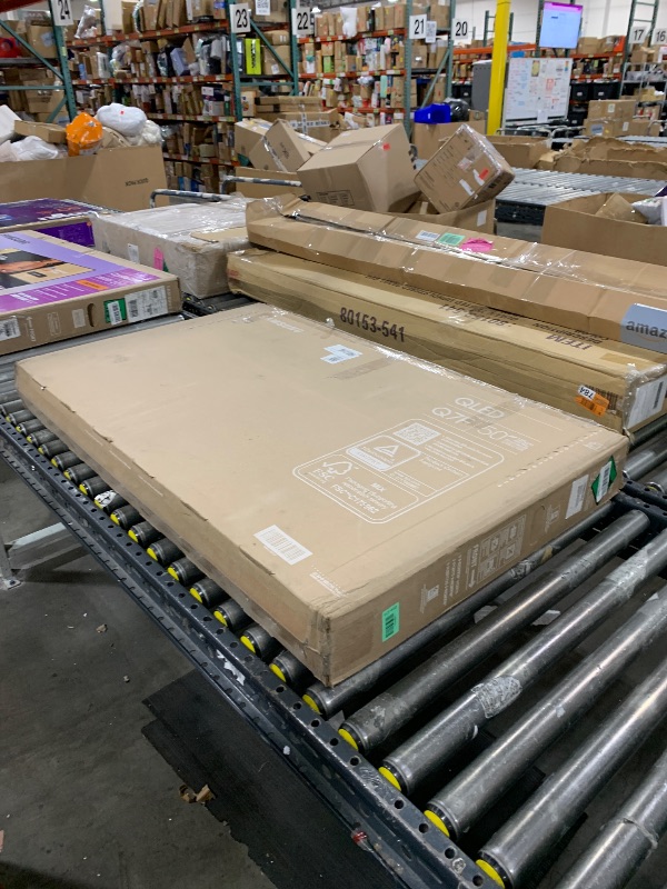 Photo 1 of Samsung 50-Inch Class QLED Q7F Series Samsung Vision AI Smart TV (2025 Model, 50Q7F) Quantum HDR, Object Tracking Sound Lite, Q4 AI Gen1 Processor, 4K upscaling, Gaming Hub, Alexa Built-in