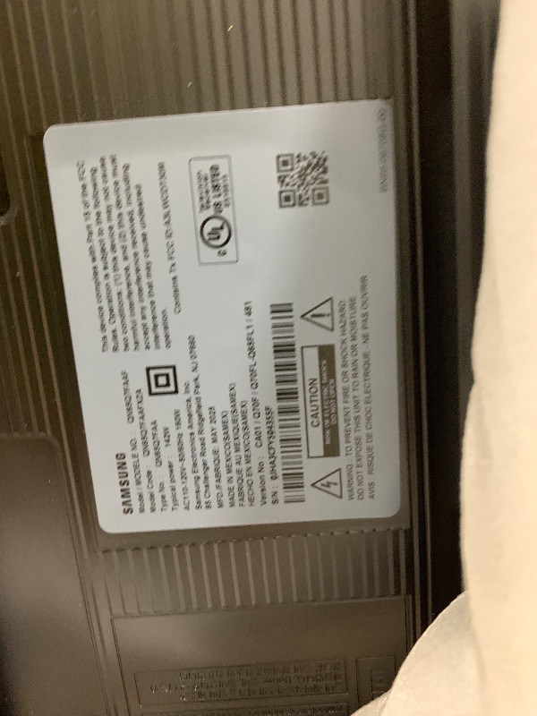 Photo 1 of Samsung 65-Inch Class QLED Q7F Series Samsung Vision AI Smart TV (2025 Model, 65Q7F) Quantum HDR, Object Tracking Sound Lite, Q4 AI Gen1 Processor, 4K upscaling, Gaming Hub, Alexa Built-in