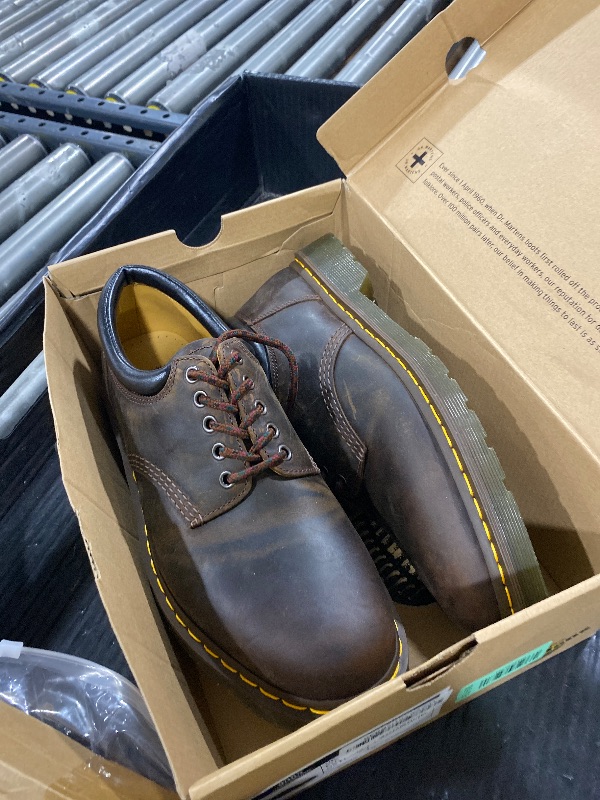 Photo 1 of Dr. Martens mens Crazy Horse Oxford, Gaucho Crazy Horse, 13 US