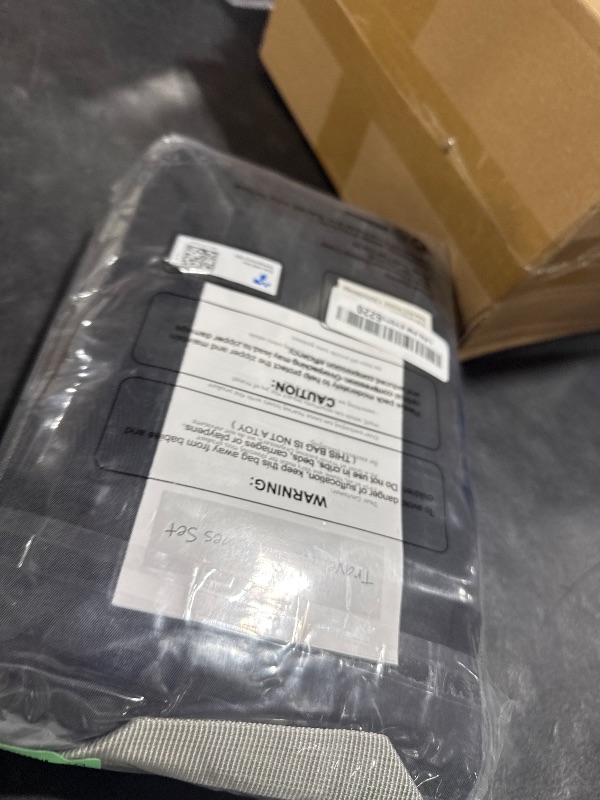 Photo 1 of 10 Set Compression Packing Cubes for Travel Essentials,Compressible Expandable Packing Cubes for Suitcase,OlarHike Luggage Organizer Bags for Travel,Handy Helper for Organizing Clothes(Black)