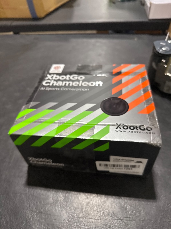 Photo 1 of XbotGo Chameleon AI Auto Sports Action Camera - 4K 60FPS Soccer Camera and Basketball Tracking Camera for Team Sports, Live Streaming, No Subscription, Works with iOS & Android (Lava Graphite)