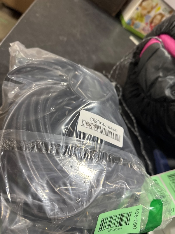 Photo 1 of Cat 6 Outdoor Ethernet Cable 75 ft (22.86m), Support Cat8/7 Network, 10Gbps 550MHz, 24AWG Pure Copper, Direct Burial Waterproof In-Ground UV Resistant LAN Patch Cable for Router, Modem, Switch, Black