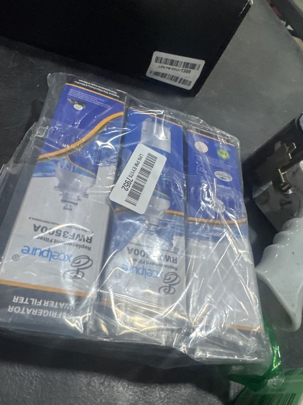 Photo 1 of EXCELPURE ADQ73613401 Refrigerator Water Filter Replacement for LG LT800P, LT800PC, ADQ736134, ADQ73613402, Kenmore 9490,46-9490, LSXS26326S, LSXS26366S, LMXS30776S, LMXC23746S, RWF3500A 3PACK
