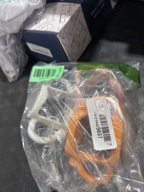 Photo 1 of (3-Pack) Bottle Handles for Dr Brown Baby Bottles with Easy Grip Handles to Hold Their Own Bottle - BPA-Free Soft Silicone (White Pink Orange)