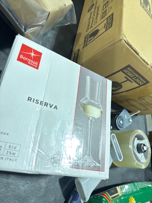 Photo 1 of Bormioli Rocco Riserva 2.75oz Grappa Glass, Set of 6 - Crystal Glass Bareware Essentials for Home and Restaurant Bar, For Serving Champagne, Cocktails, Wine - Dishwasher Safe