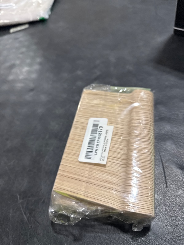 Photo 1 of 200pcs 4 inch Mini Wooden Forks, Biodegradable Compostable Birchwood, Food Grade Disposable Spoons Disposable Wooden Cutlery for Parties, Weddings, Camping.