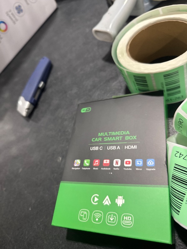 Photo 1 of D3 Ai Box Wireless CarPlay Adapter Android Auto, Netflix/YouTube/TikTok, Vehicle-Level Chip Stable Connect HD Navigation, 3-in-1 Magic Box Split-Screen & Mirroring Magic CarPlay?4GB RAM+32GB ROM?