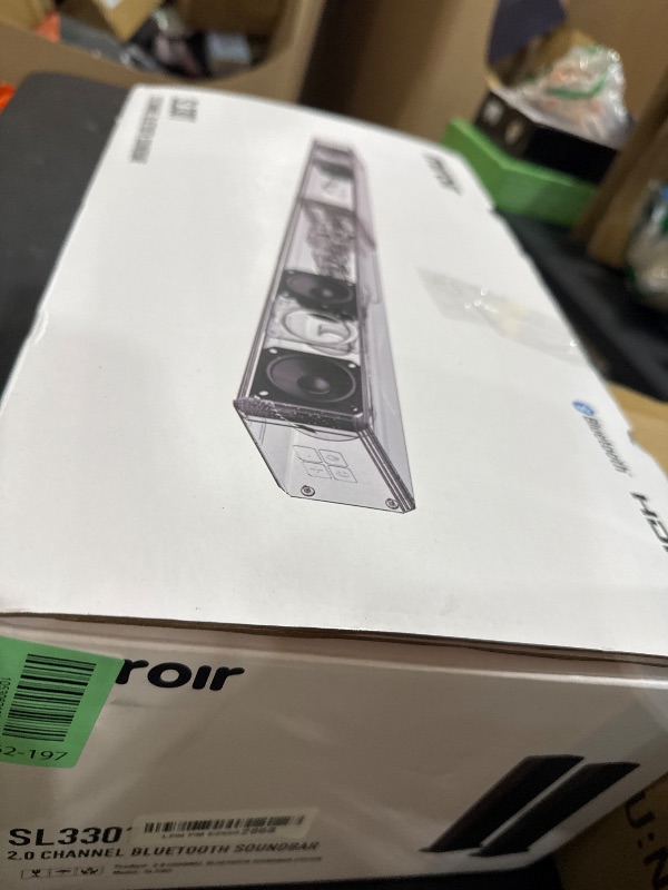 Photo 1 of 2.2ch 100W Sound Bar for Smart TV, 2-in-1 Detachable Bluetooth 5.3 Speaker with 3 EQ Modes & Adjustable Bass - Home Theater Audio for Movies, Gaming, Music