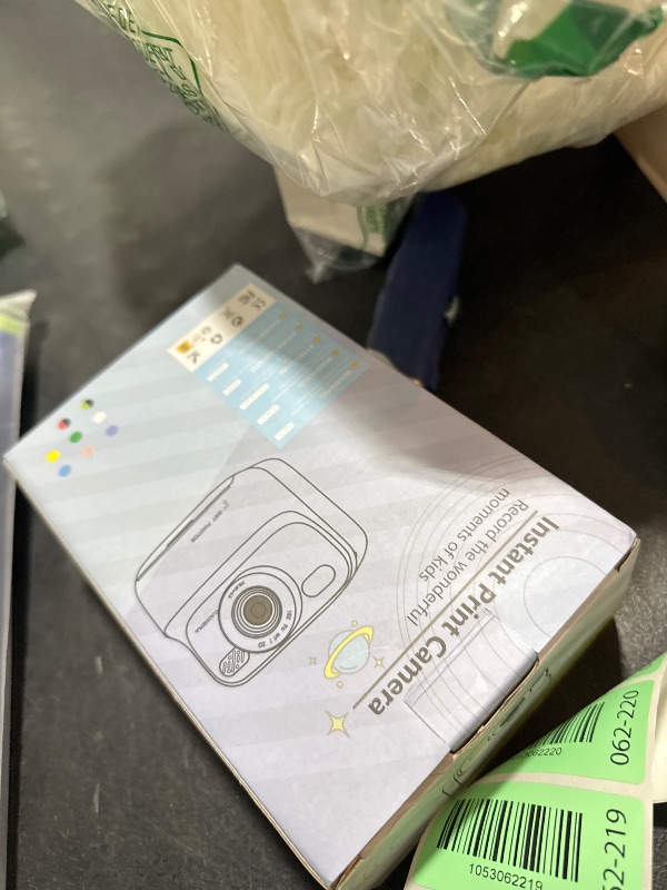Photo 1 of Kids Instant Digital Cameras for Boys and Girls, 1080P HD Dual-Lens Selfie Digital Camera with Print Paper & 32G Card, Christmas Birthday Gifts Toys for Toddler and Teenagers Age 3-16 Years Old