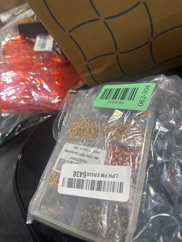 Photo 1 of Gmma 8 mm Jump Rings for Jewelry Making 7 Colors 1200 Pcs Stainless Steel Jump Rings with Open/Close Tools for Necklace Bracelet Repair Keychains Jewelry Making Supplies(8mm/0.31")