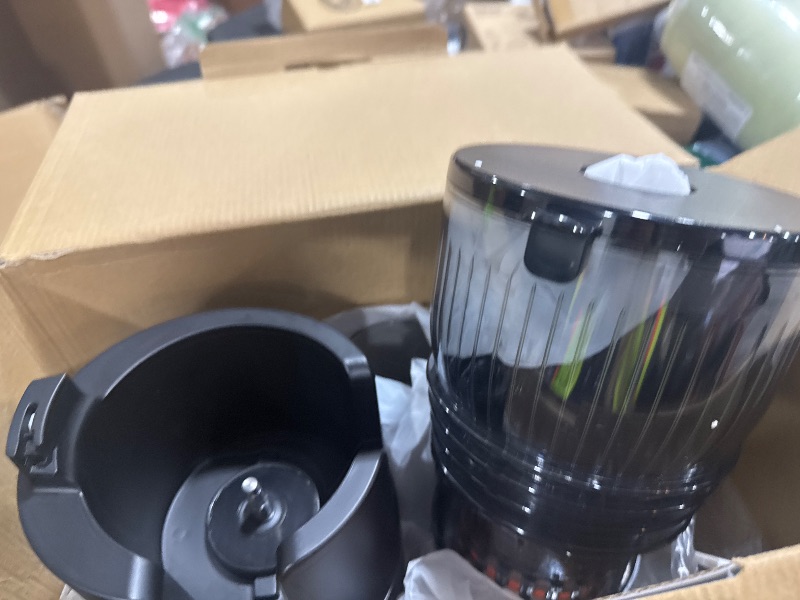 Photo 1 of Cold Press Juicer, 5.8" Wide Feed Chute Slow Masticating Juicer Machine for Whole Fruits & Vegetables, Easy to Clean & High Juice Yield