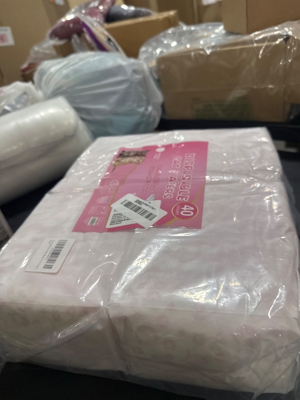 Photo 1 of Disposable Cat Diapers, 40 Count – Perfect for Both Male and Female Cats, for Elderly, (L) Incontinent, or Post-Surgery Cats and Dog – Leak-Proof, Super Absorbent & Hypoallergenic Pet Diapers