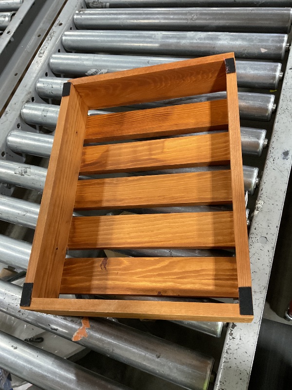 Photo 1 of Wooden Step Stool, Durable Pine Wood Platform 23.6" x 15.9", 3.5" High, Supports 450 lbs, Sturdy Minimalist Low Step for Kitchen, Bedroom, Bathroom, Living Room & Indoor Home Décor