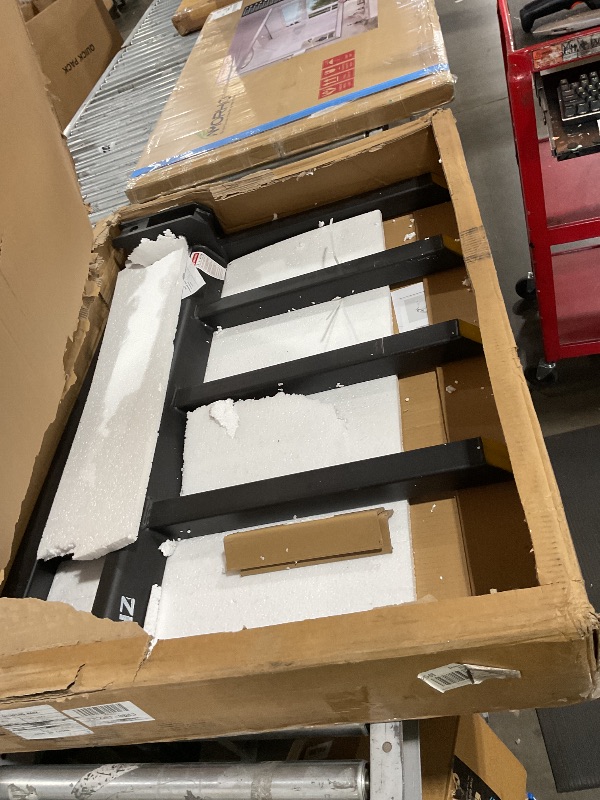 Photo 1 of YITAMOTOR Clamp on Debris Forks Fits 48'' Bucket, 2500 lbs Heavy Duty Quick Attach Pallet Forks for Tractor Loader Skid Steer