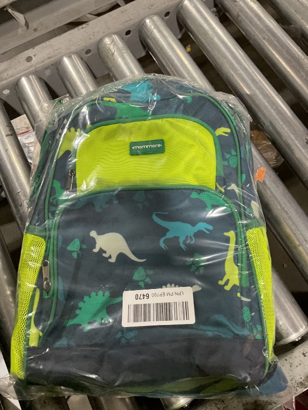 Photo 1 of mommore Kids Backpack Set, Dinosaur Backpack for Kids Lightweight Kindergarten Bookbag for Students School Backpack for Children with Chest Strap and Lunchbox Water Resistant,3pcs green