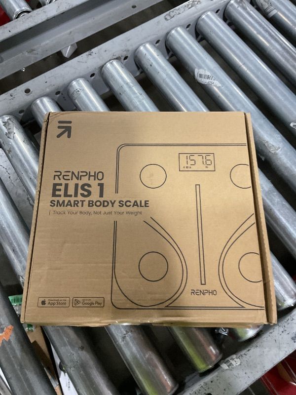 Photo 1 of RENPHO Smart Scale for Body Weight, Digital Bathroom Scale BMI Weighing Bluetooth Body Fat Physician Scale, Body Composition Monitor Health Analyzer with Smartphone App, 400 lbs - Elis 1