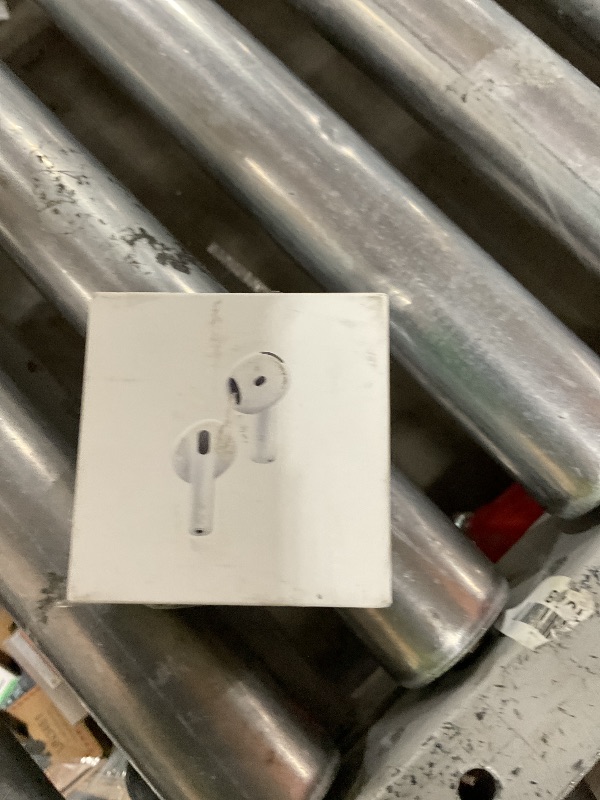 Photo 1 of Apple AirPods 4 Wireless Earbuds, Bluetooth Headphones, with Active Noise Cancellation, Adaptive Audio, Transparency Mode, Personalized Spatial Audio, USB-C Charging Case, Wireless Charging, H2 Chip