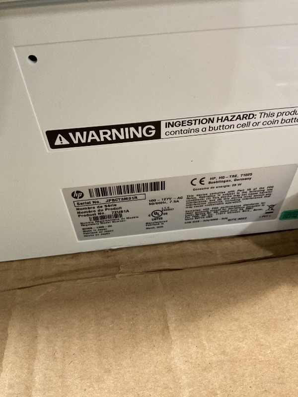 Photo 1 of HP Color LaserJet Enterprise M554dn Printer