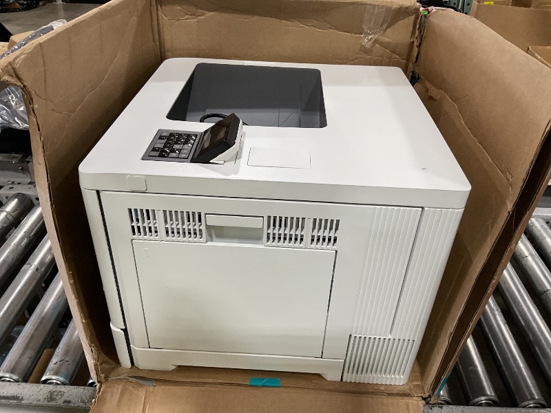 Photo 1 of HP Color LaserJet Enterprise M554dn Printer