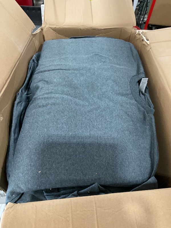 Photo 1 of Gildan Adult Ultra Cotton Long Sleeve T-Shirt, Style G2400, Multipack, Dark Heather (72-Pack), XX-Large