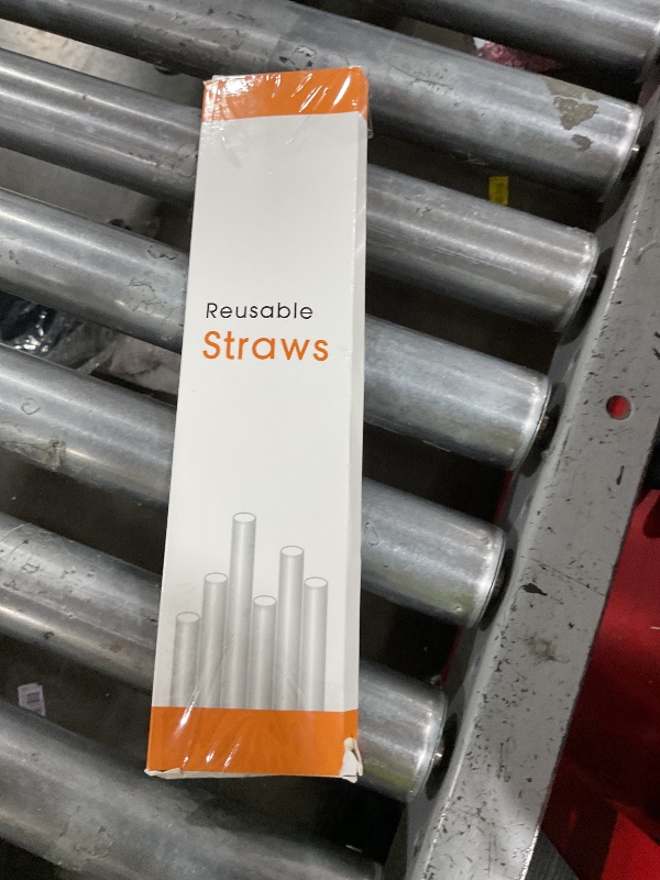 Photo 1 of Beonsky Replacement Straw Compatible with Stanley 40 oz 30 oz Cup Tumbler, 6 Pack Reusable Straw with Cleaning Brush, Plastic, Clear