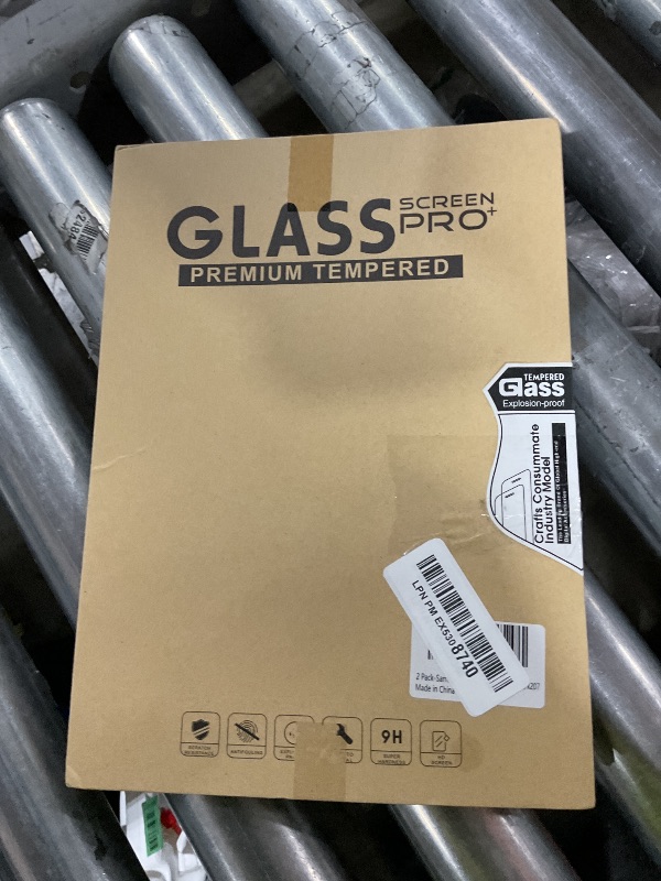 Photo 1 of Qularlans 2 Pack Screen Protector for Samsung Galaxy Tab A8 (10.5-Inch, SM-X200/X205/X207 2022), Anti-Scratch 9H Hardness Tempered Glass Film