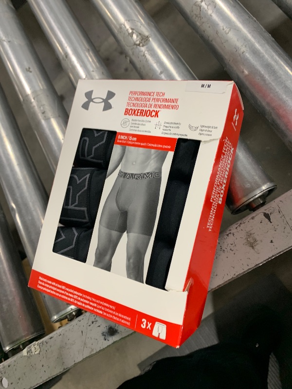 Photo 1 of Under Armour Men's Multi-Pack Standard Tech Boxer Brief, 6" Inseam, All-Day Comfort & Ultra-Soft
