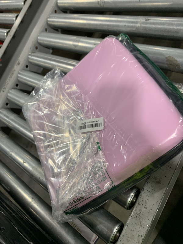 Photo 1 of alavisxf xx CD Case, 192 Capacity EVA Protective Blu-ray DVD Case Portable Zipper CD Case Holder Disc Storage Organizer Wallet Bag for Car Home Travel (192 Capacity, Pink192)