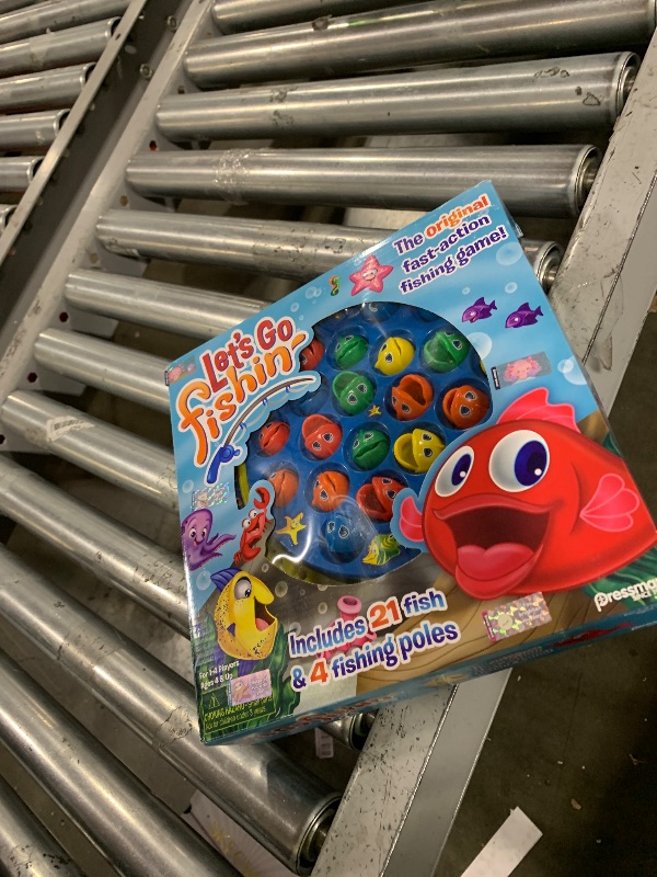 Photo 1 of Let's Go Fishin' Game by Pressman - The Original Fast-Action Fishing Game!, 1-4 players